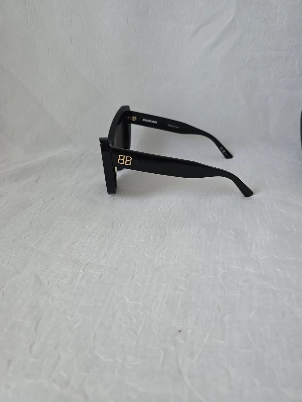 Balenciaga Women's Black Cat-Eye Sunglasses